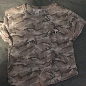 Camo Allen top